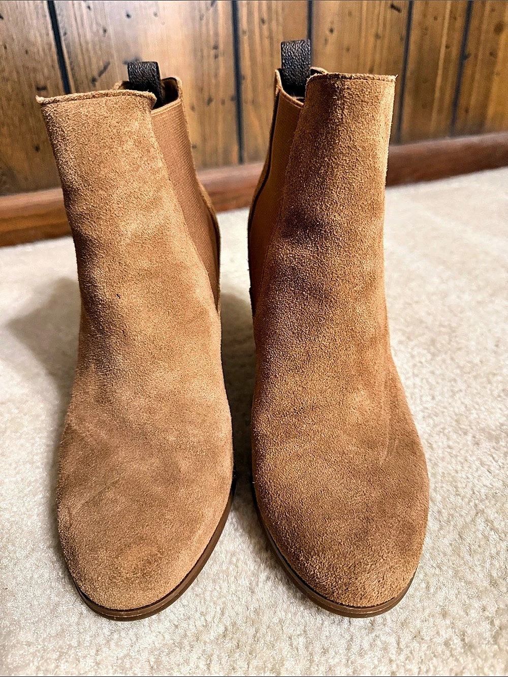 Michael Kors Valerie Suede Chelsea Bootie Brown